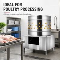 Nouvelle machine à plumer les volailles industrielle automatique COOKAID, pour poulets, canards et oies, moteur robuste tout acier, capacité de charge de 17 kg, 220 V/110 V