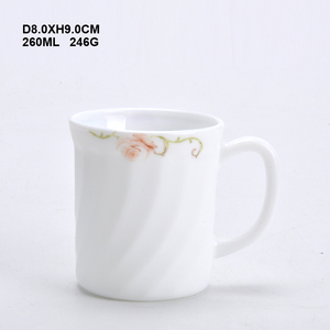 <span class=keywords><strong>Vajilla</strong></span> de Vidrio Opal Blanco Barata al por Mayor, Platos Resistentes al Calor, Cristalería de Vidrio Opal - Product Image 3