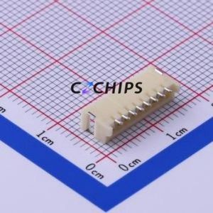 S8B-ZR-SM4A-TF(LF)(SN) Wire-to-Board Pin Header SMD,P=1.5mm,Horizontal Mount Connector 1x8P 1.5mm Horizontal Mount ZH - Product Image 2