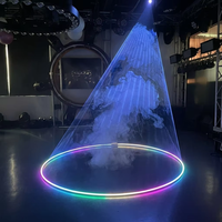 Laser animé pleine couleur 10W, projecteur laser RGB d'animation intérieur pour DJ, club, scène, fête, spectacle