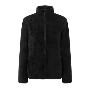 Vêtements de sport pour femmes Aoyema, manteau d'hiver pour femmes, fermeture éclair, polaire rembourré, manches longues, chaud, doux, col montant, veste d'extérieur - Product Image 6