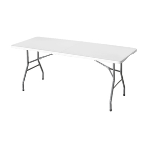 Mesa Dobrável Retrátil para 4 Pessoas, Retangular, Plástica, para Uso Externo - Product Image 6