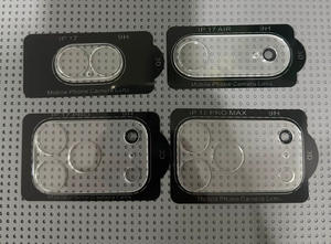 아이폰 <span class=keywords><strong>17</strong></span> 에어 카메라 렌즈 보호기 용 아이폰 <span class=keywords><strong>17</strong></span> 에어 강화 유리 렌즈 필름 용 풀 커버리지 카메라 렌즈 - Product Image 5