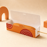 Boîte à hot-dogs pliable avec couvercle rabattable, logo personnalisé imprimé, contenants alimentaires jetables en papier kraft résistant à la graisse, fabricant