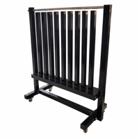 Support à haltères mobile avec roulettes, tour de rangement vertical en acier robuste pour haltères et disques de poids, idéal pour la salle de sport à domicile