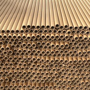 Custom Size <b>Corrugated</b> <b>Paper</b> Tubes Recyclable Uncoated Industrial Packaging Logistical Use - Product Image 5