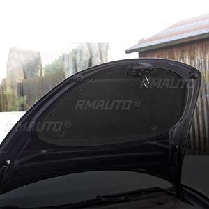 Pour Tesla Model 3 : Isolation acoustique du coffre avant, plaque antichoc en coton, isolation du capot, modification, protection du coffre de voiture - Product Image 3
