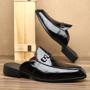 Mocassins décontractés d'été pour hommes, sans talons, antidérapants, souples, avec semelle en caoutchouc pour un look décontracté - Product Image 3