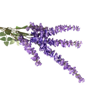 Artificial Wisteria <b>Flower</b> <b>Single</b> Branch Silk High Simulation Wedding Decoration - Product Image 5