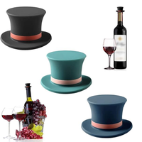 Bouchon de bouteille de vin en silicone réutilisable, accessoires pour le vin, protection contre la poussière et la fuite, pour garder le vin frais, bouchon de champagne magique