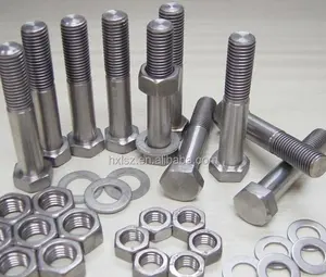 标准和非标准紧固件制造商带螺母和垫圈的不锈钢/黄铜六角螺栓螺钉