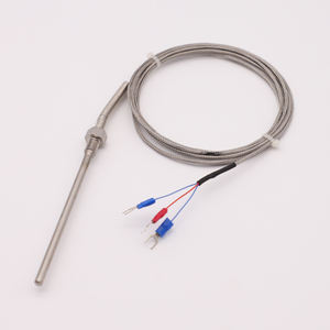 หัววัดอุณหภูมิสแตนเลสอุตสาหกรรม Rtd สกรู K ประเภทเทอร์โมคัปเปิลเซ็นเซอร์อุณหภูมิ - Product Image 3