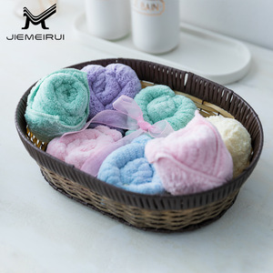 Serviette absorbante pour le visage Jiemeirui, 30x30 cm, motif ondulé, en polaire corail épaissie, pour usage général - Product Image 4