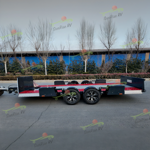 Remorque de <span class=keywords><strong>transport</strong></span> pour motocyclettes Remorque élévatrice hydraulique ATV UTV Transporter Remorque pour véhicule utilitaire désert hors route - Product Image 6