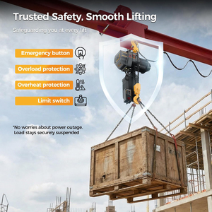 Fabricante <span class=keywords><strong>de</strong></span> Polipastos Eléctricos Boneng, Polipasto Eléctrico <span class=keywords><strong>de</strong></span> Cadena <span class=keywords><strong>de</strong></span> 1 Tonelada, Personalizado con Cable e Inalámbrico - Product Image 3