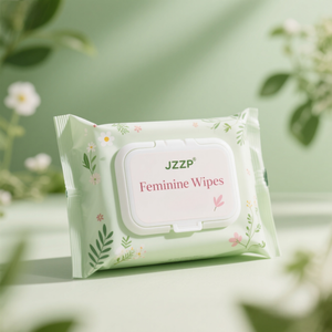 Échantillon gratuit Lingettes hygiéniques féminines écologiques personnalisables avec un matériau non tissé extra doux pour les soins quotidiens des femmes - Product Image 2