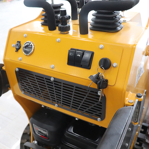 Chine Usine Mini Skid Steer Loader Compact Crawler Diesel Engine Front End Loader Gear Motor Pump Core Components Sale - Product Image 6