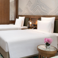 Ensemble de mobilier d'hôtel de luxe 5 étoiles en bois massif pour projets hôteliers, mobilier de chambre moderne, ensemble de lit d'hôtel, mobilier d'appartement - Vente en gros Chine