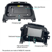 Cargador Inalámbrico para Auto de Alta Calidad con Control Remoto y Carga Rápida para Teléfonos Inteligentes, 12-24V, WiFi Integrado, Compatible con Toyota 2019-