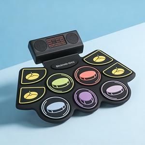 <span class=keywords><strong>Batterie</strong></span> de percussions professionnelle, kit de <span class=keywords><strong>batterie</strong></span> complet, électrique, avec <span class=keywords><strong>double</strong></span> basse, pour scène, groupe, performance live, utilisation directe en usine - Product Image 2