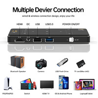 Mini Projecteur DLP Android Intelligent Wi-Fi 3D Portable d'Extérieur 4K, Idéal pour l'Enseignement et le Home Cinéma – Meilleures Ventes