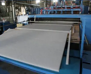 Hochdichtes Öko-100% Polyesterfaser-PET-Filz Schallabsorbierende Akustikplatten-Herstellungsmaschine