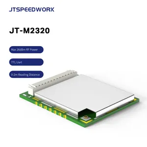 JT-M2320 Peralatan Tertanam Modul RFID Bersertifikasi FCC Remote Holder Modul Senior Terintegrasi Modul Pembaca UHF RFID Kecil OEM