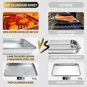 Plateau de cuisson professionnel pour pizza, résistant à la chaleur et à la rouille, pour hôtels, boulangeries, traiteurs et restaurants - Product Image 5