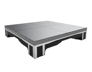 Strong load-bearing ability excellent flatness and uniformity led dance floor for sale