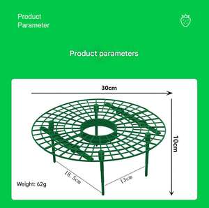Étagère à fraises chaudes Outils de jardinage en plastique écologiques Balcon Plantation de légumes en pot Support de <span class=keywords><strong>palette</strong></span> Pots de fleurs et jardinières - Product Image 6