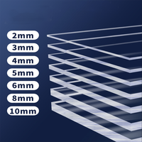 Plaque solide en polycarbonate transparent anti-UV BAKWAY résistante aux intempéries 2mm 3mm 4mm 6mm 10mm