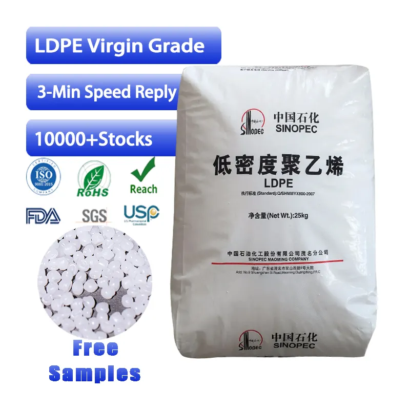 LDPE LD 160AT Rohstoff aus Polyethylen mit niedriger Dichte transparente LDPE-Granulat für Verpackung, Folie, Tasche