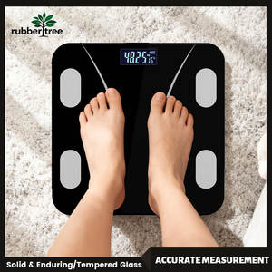 Hochfeste Gehärtete Glas-Körperwaage mit LED-Anzeige für den Heimgebrauch Digitale Körperfettwaage mit OEM/ODM-Unterstützung - Product Image 3
