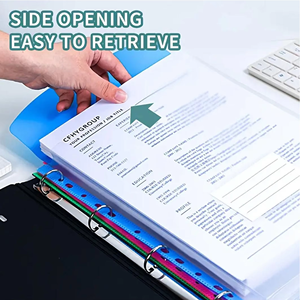 Fundas Transparentes para Documentos A4 con 11 Orificios, Carpetas de Archivo Personalizadas - Product Image 2
