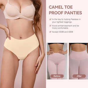 Panti Invisible Mujer Camel Toe Prevention <strong>Underwear</strong> <strong>No</strong> <strong>Lines</strong> <strong>No</strong> Bunching Perfect for Activewear Camel Toe <strong>Underwear</strong> - Product Image 1