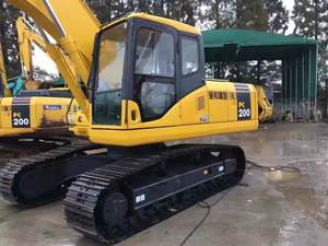 Máquina de construcción japonesa usada, PC200-7, excavadora sobre orugas, equipo resistente - Product Image 5