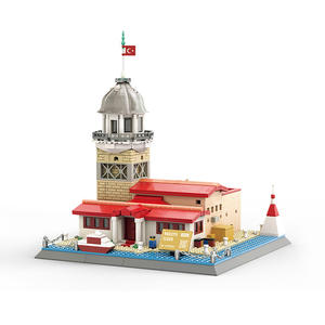 Wange 5229 Baustein architettura creativa 3D blocchi di costruzione Architektura Corporate Giveaways maida's Tower Building Block Set - Product Image 1