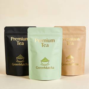 Sachet Doypack en Papier Kraft avec Fenêtre Transparente - Emballage Écologique Compostable pour Barres de Granola, Snacks et Céréales - Product Image 5