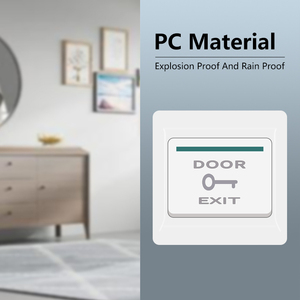 SZEPIN面板门禁门释放按钮开关出口按钮设计表面安装ABS新型塑料CE触摸旋钮开关3A - Product Image 6