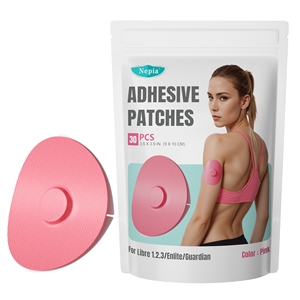 Kostenlose Proben Benutzer definierte vor geschnittene wasserdichte Cgm-Schutz-Klebe pflaster Medizinischer Klebstoff für Dexcom Libre Omnipod - Product Image 1