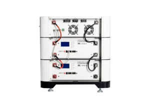 Baterías de litio apilables LVFU de 48V, banco de baterías solares para el hogar de 5KW y 10KW, inversor híbrido, batería de almacenamiento de energía todo en uno - Product Image 2