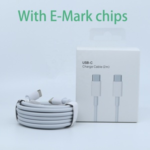 2m 100W Loại C để Loại C Cáp với e-mark chip sạc nhanh cho iPhone iPad macbook máy tính xách tay tương thích với iOS máy in - Product Image 4