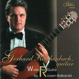 Guitare acoustique Gerhard Reichenbach Rossen Balkanski, finition brillante, 6 cordes, corps en bois massif, dos et côtés en palissandre, ébène - Product Image 1
