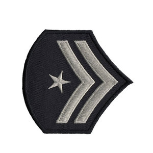 Parche de Chevron de Alta Calidad para Uniforme, Bordado, con Logotipo Personalizado, Termoadhesivo o para Coser - Product Image 2
