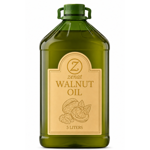 Huile de noix vierge biologique, qualité cosmétique et alimentaire, bouteille de 5000 ml - Product Image 1