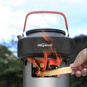 HISPEED Réchaud à <span class=keywords><strong>bois</strong></span> de chauffage Réchauds et accessoires de camping pour l'extérieur - Product Image 4