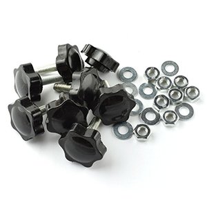 M3 M4 M5 M6 M8 M10 étoile <span class=keywords><strong>poignée</strong></span> décorative serrer vis <span class=keywords><strong>à</strong></span> oreilles avec tête en plastique - Product Image 6