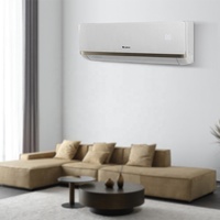Climatiseur mural intelligent Gree Mini Split 1.5 2 Tonnes 12000 24000 BTU R410a Inverter Refroidissement Uniquement 220V/110V 50/60Hz