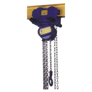 Paranco a catena manuale con carrello basso in acciaio costruzione G80 catena strumento di sollevamento per applicazioni di costruzione - Product Image 1