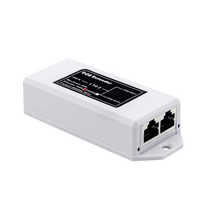 3-Port Gigabit POE Power Supply Cascade 1 2 RJ45 IEEE 802.3af/at standar 100% plastik 1000Mbps POE Extender Monitor Repeater